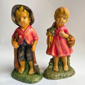 VTG Ceramic Boy & Girl